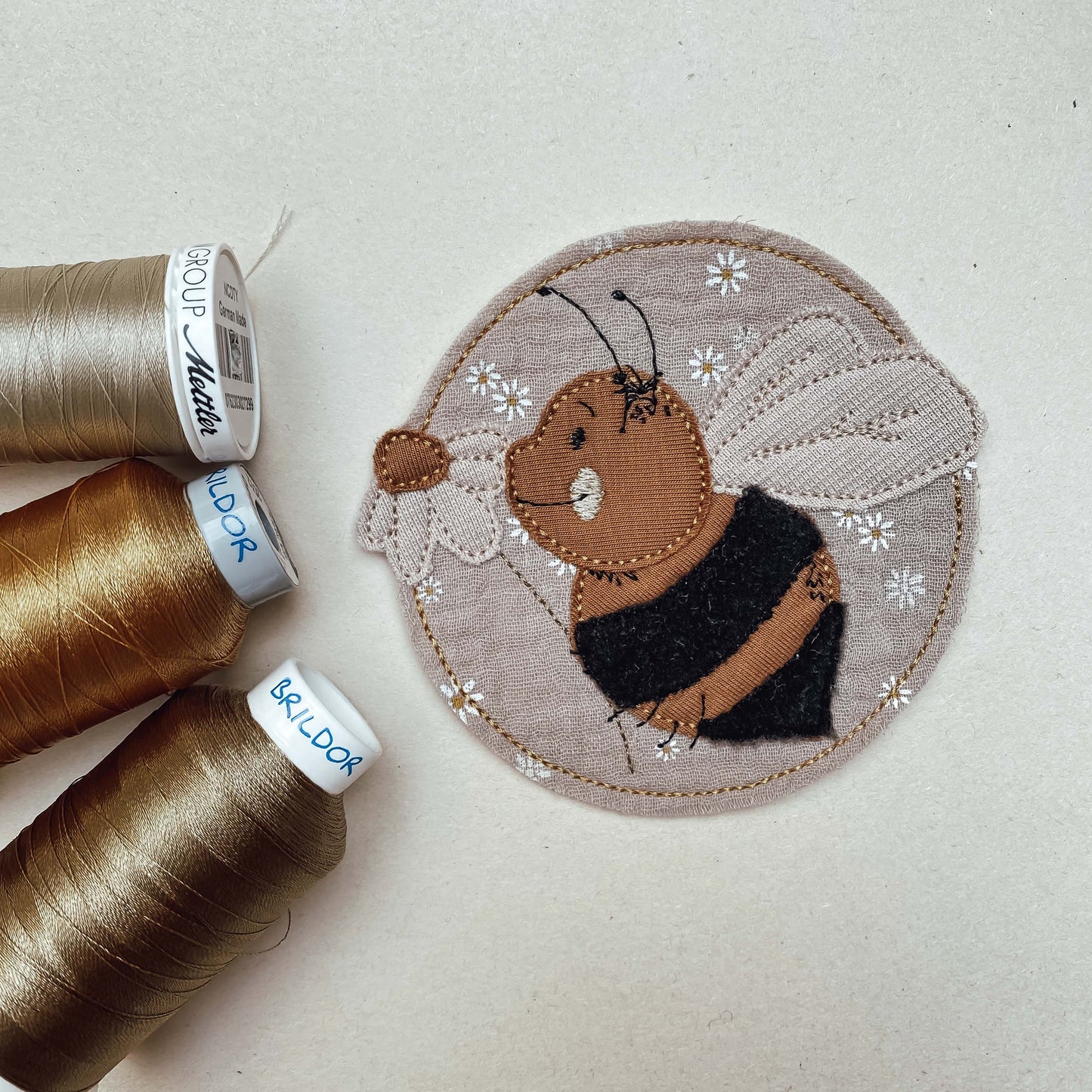 Stickdatei Patch Biene Willy