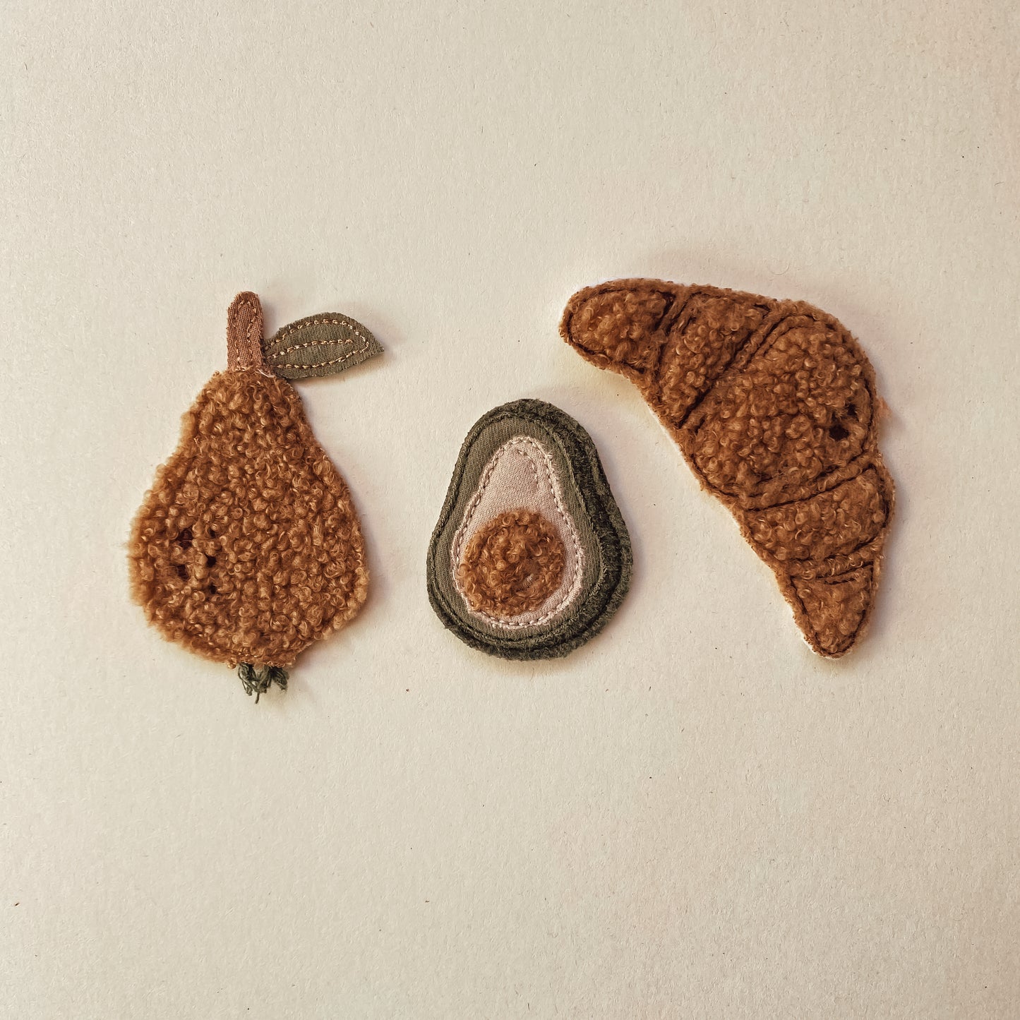 Patch Croissant in verschiedenen Größen