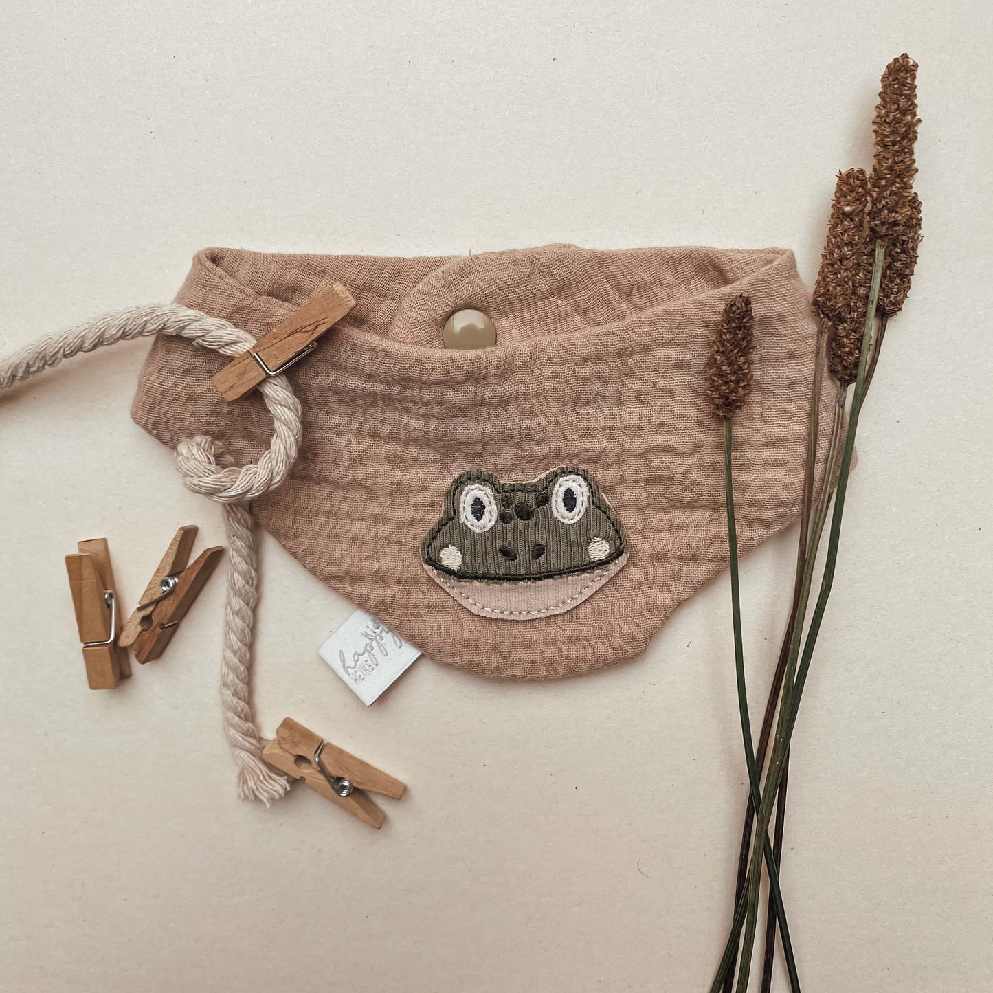 Stickdatei Frosch Mini