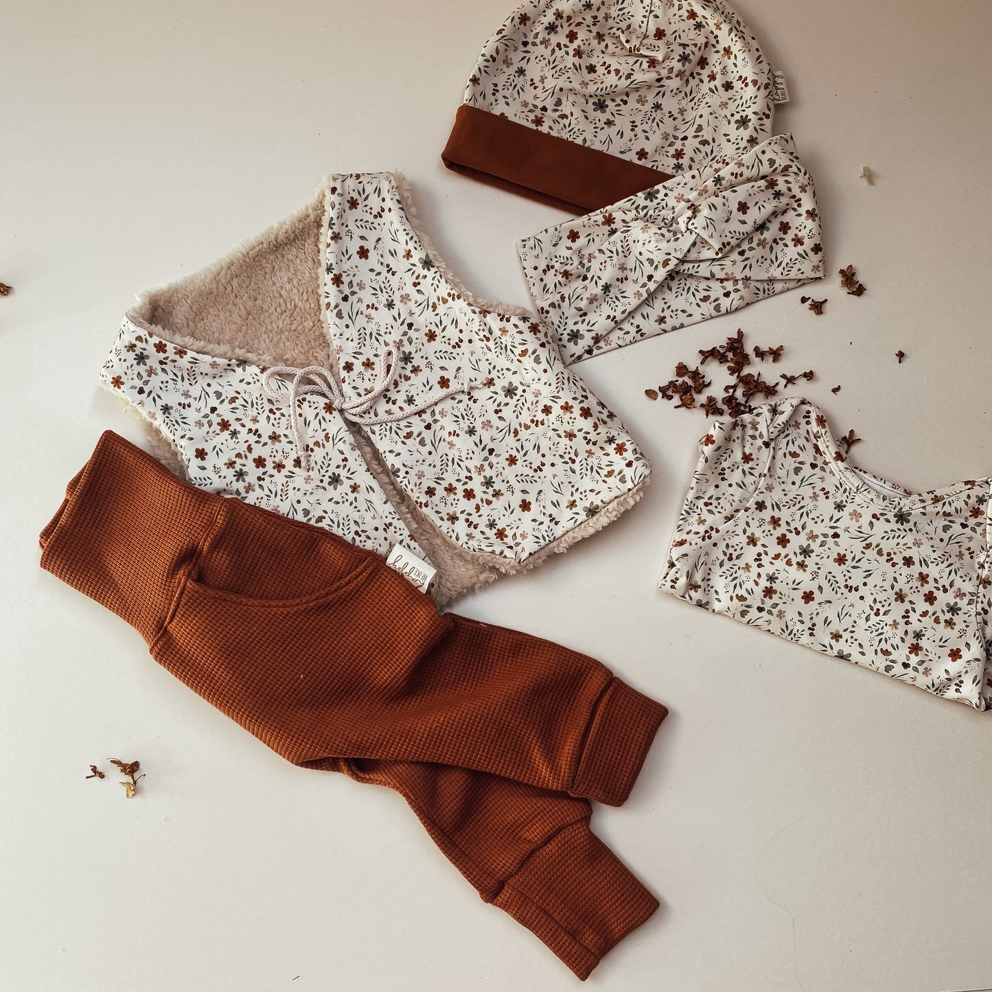 Baby- und Kinder Langarm-Shirt Floral #LY