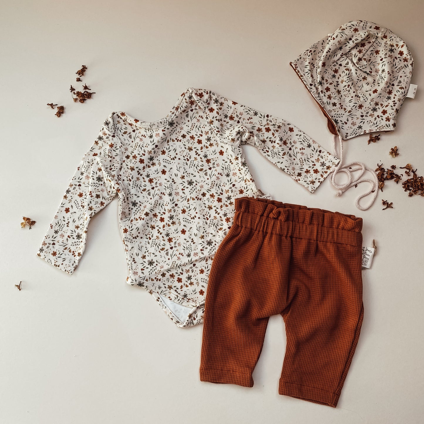 Baby- und Kinder Langarm-Shirt Floral #LY