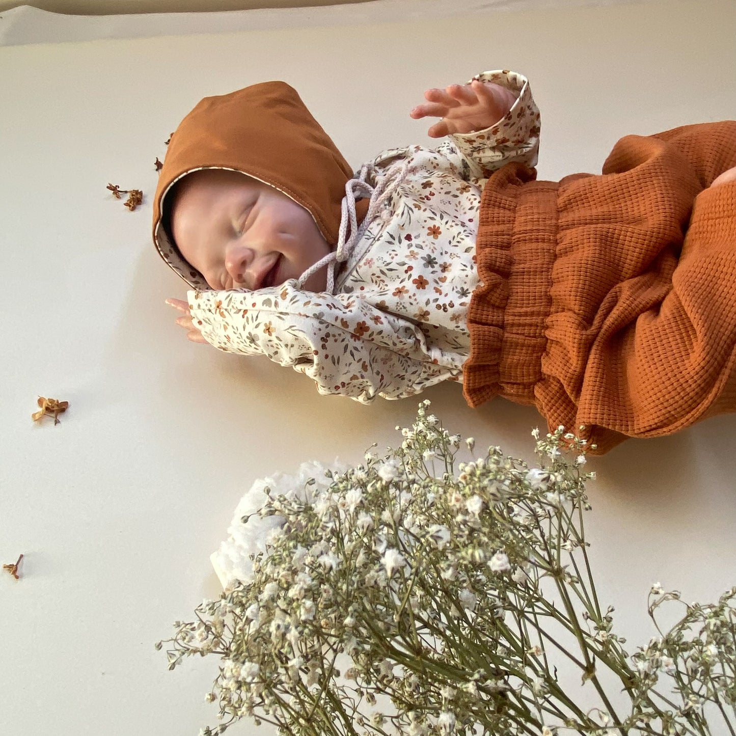 Baby- und Kinder Langarm-Shirt Floral #LY