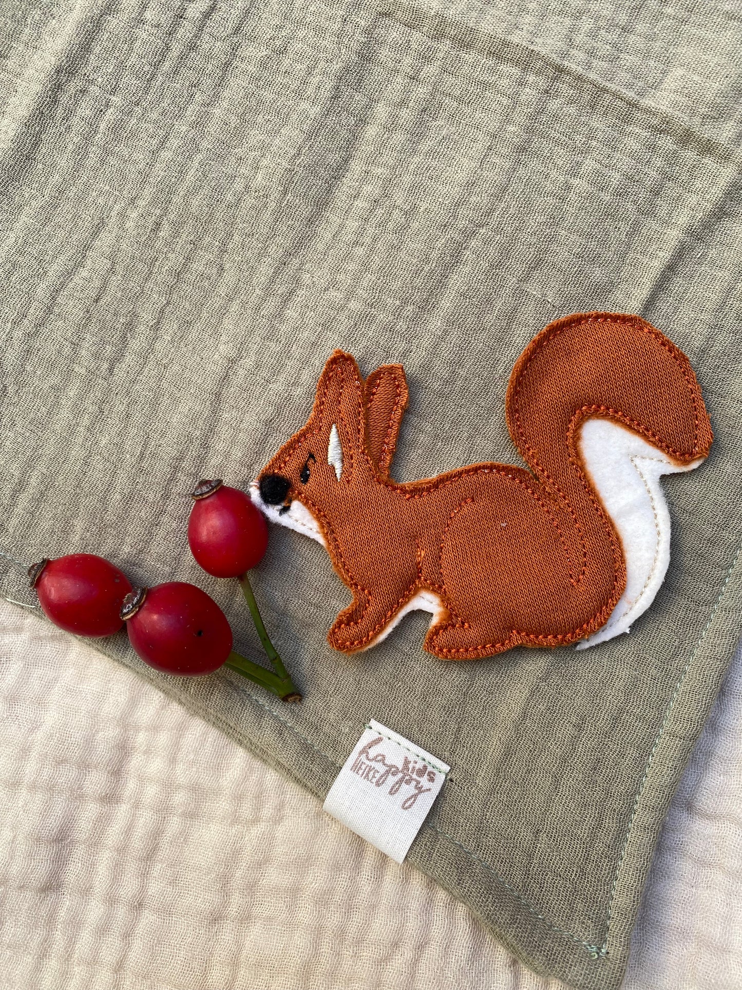 Bügelpatch Eichhörnchen