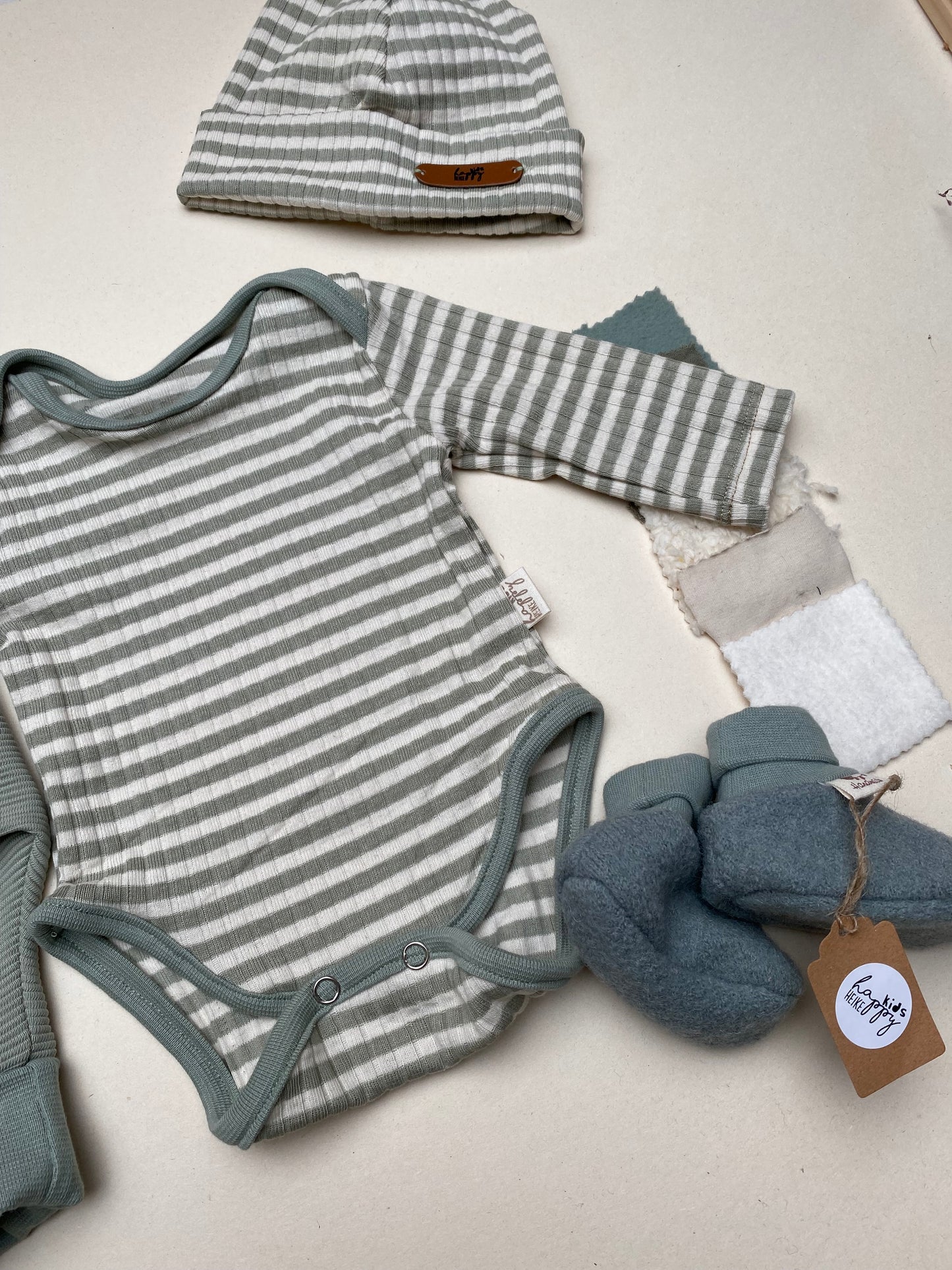 Rib-Langarmbody für Babys und Kleinkinder in Bioqualität #LY