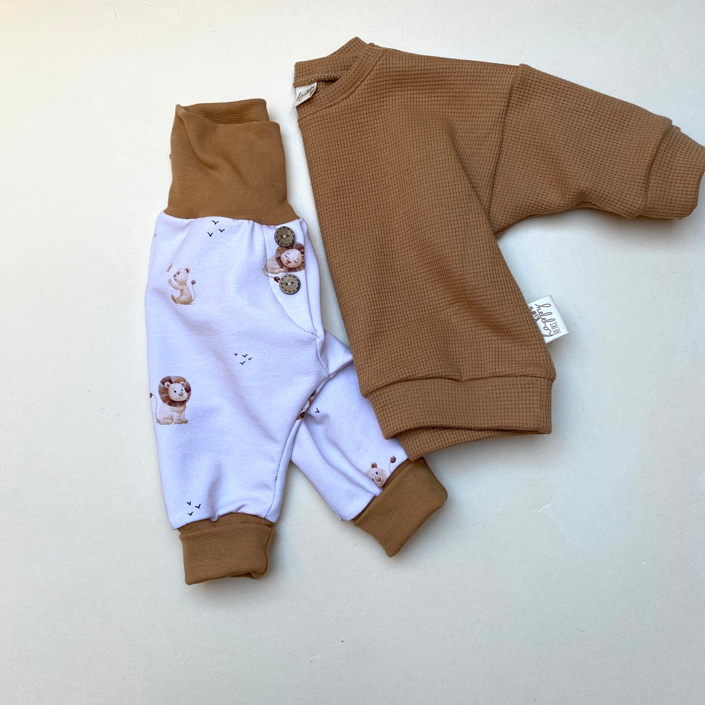Waffel-Sweater Oversized in verschiedenen Farben #LY4