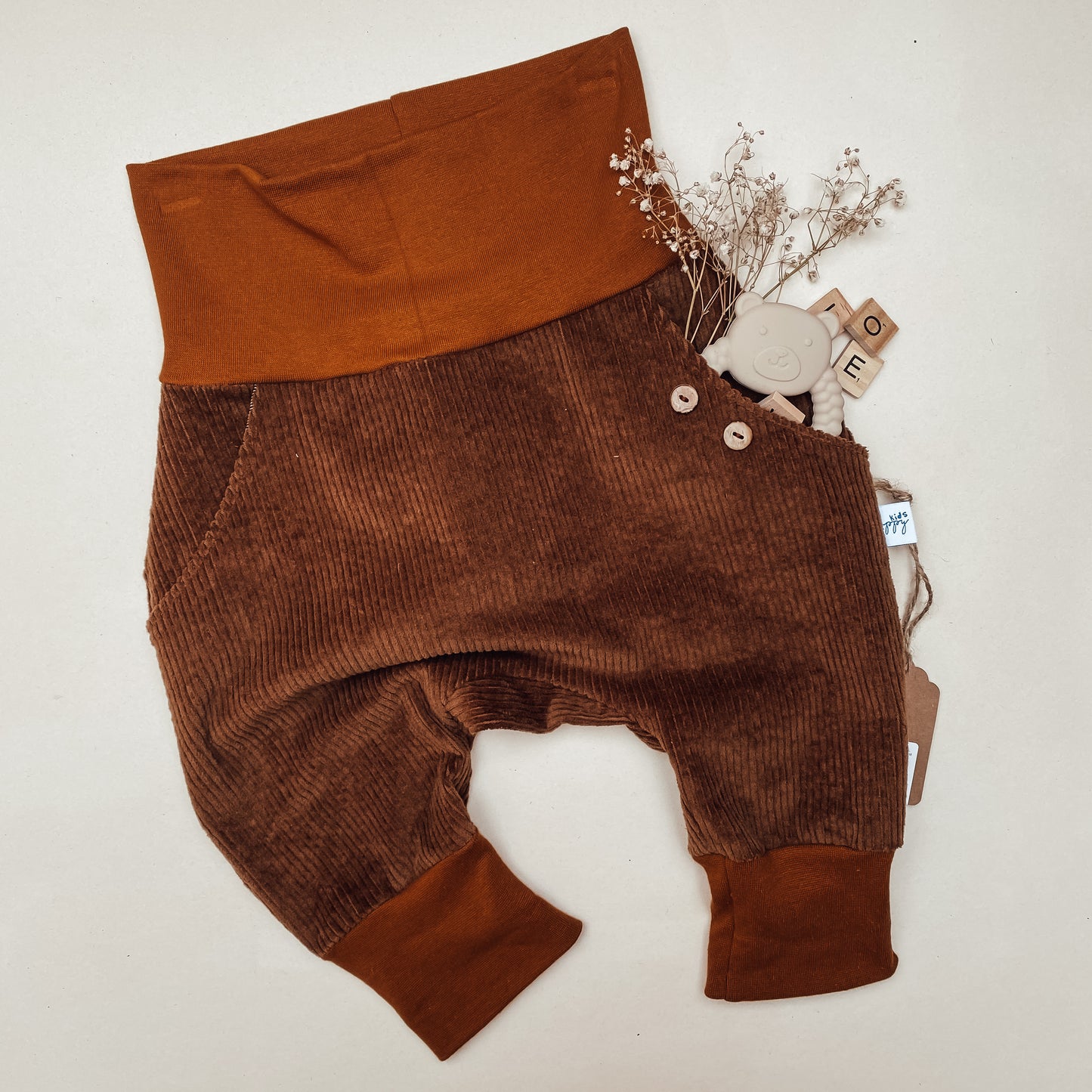Cord-Pumphose mit Mitwachsbündchen #Hej