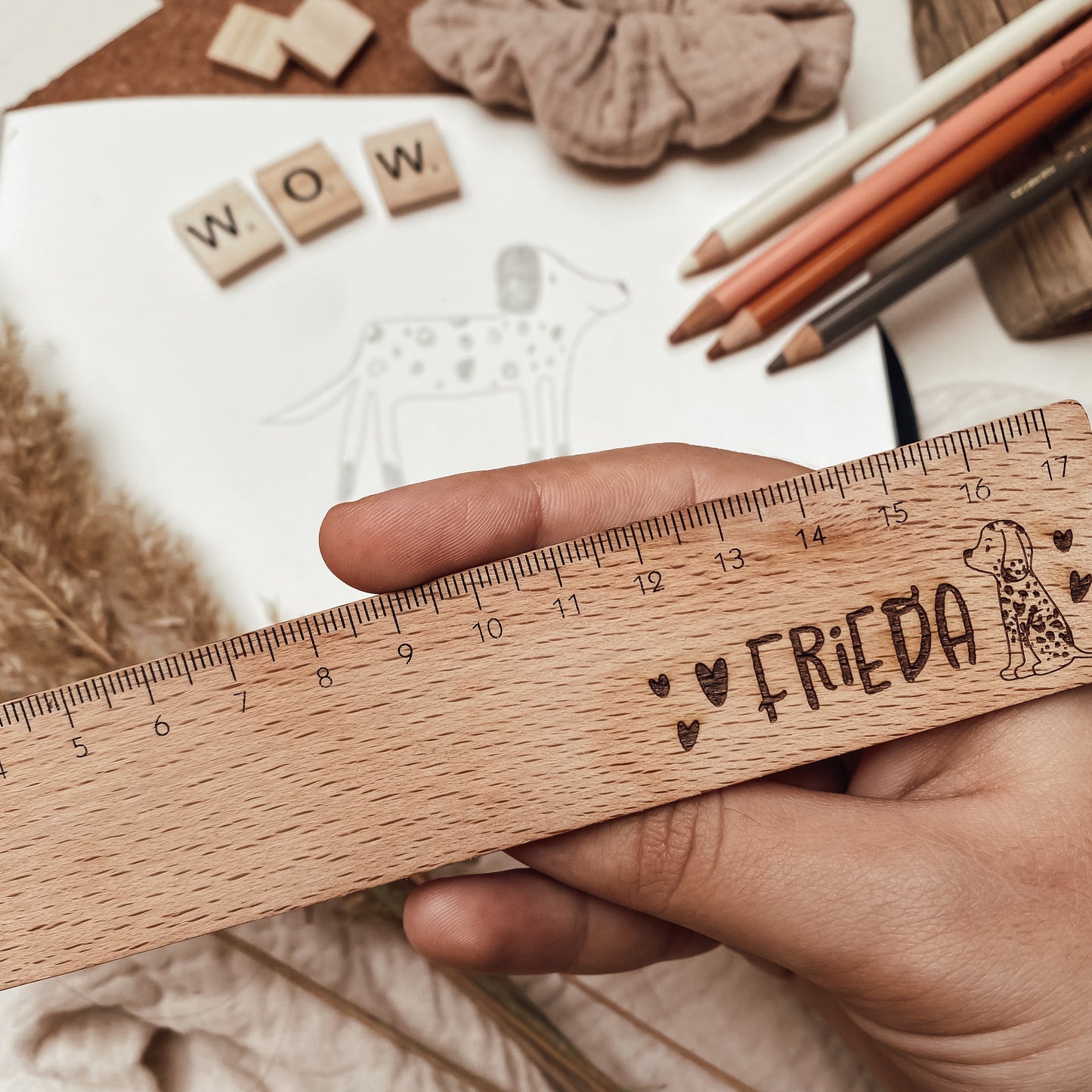 Lineal Dalmatiner #personalisierbar