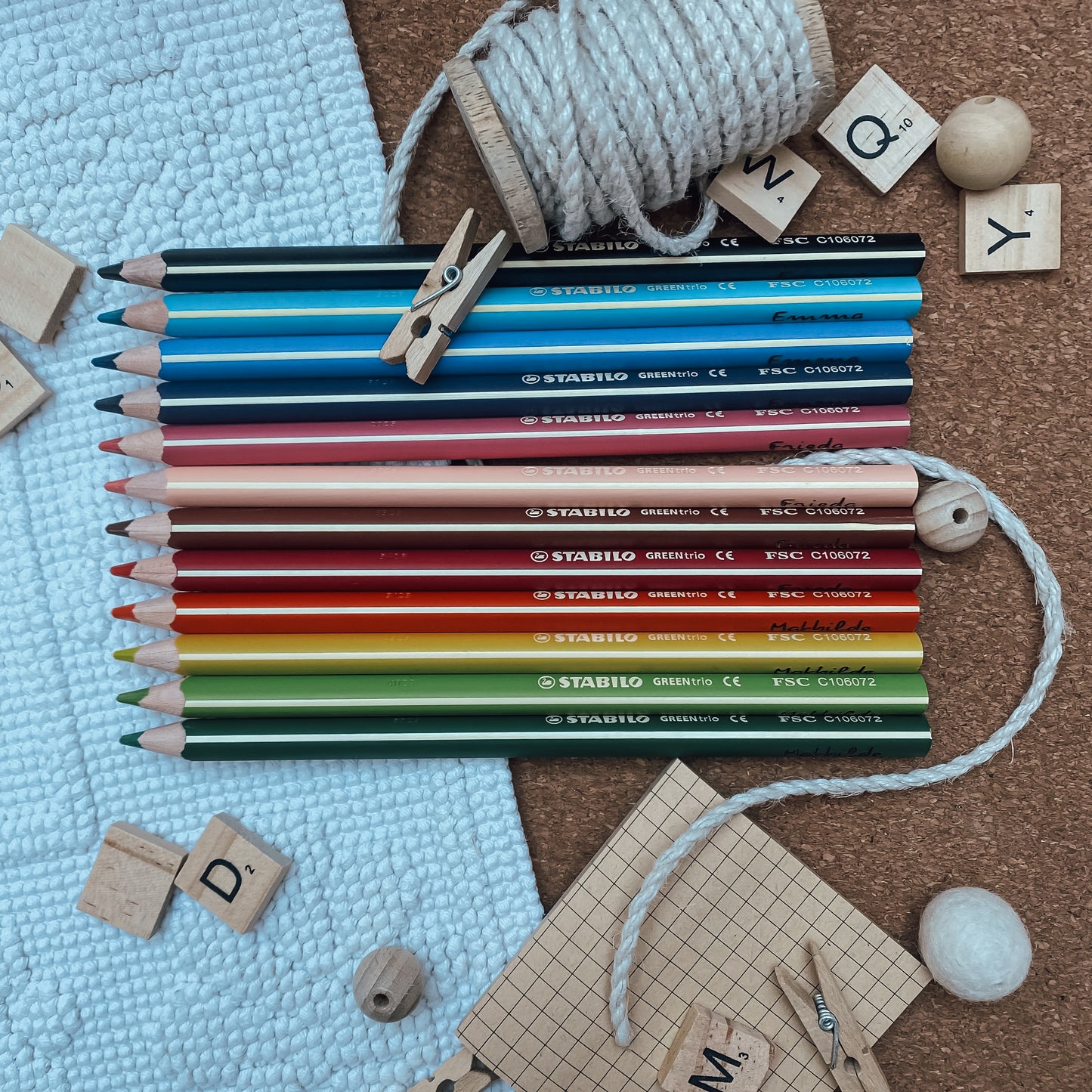Stabilo Buntstifte #personalisierbar