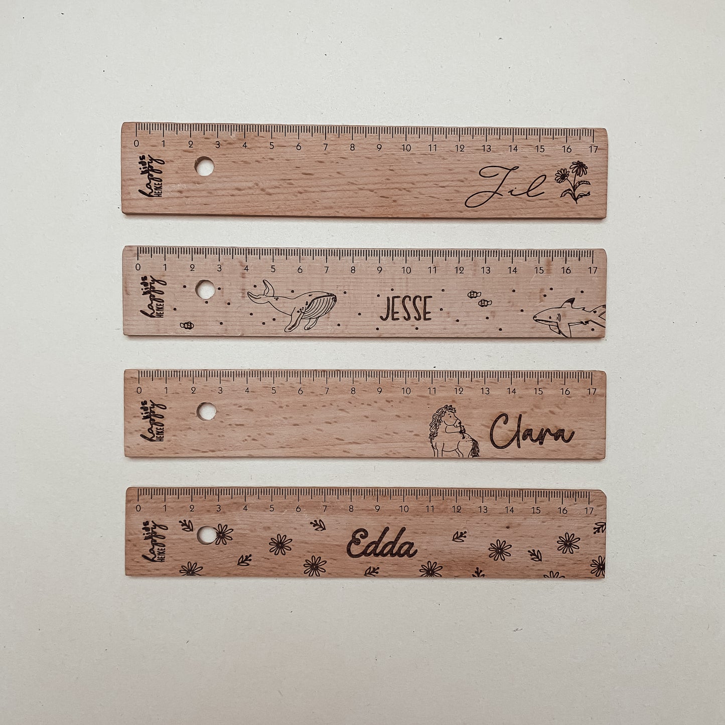 Lineal Blumenregen #personalisierbar