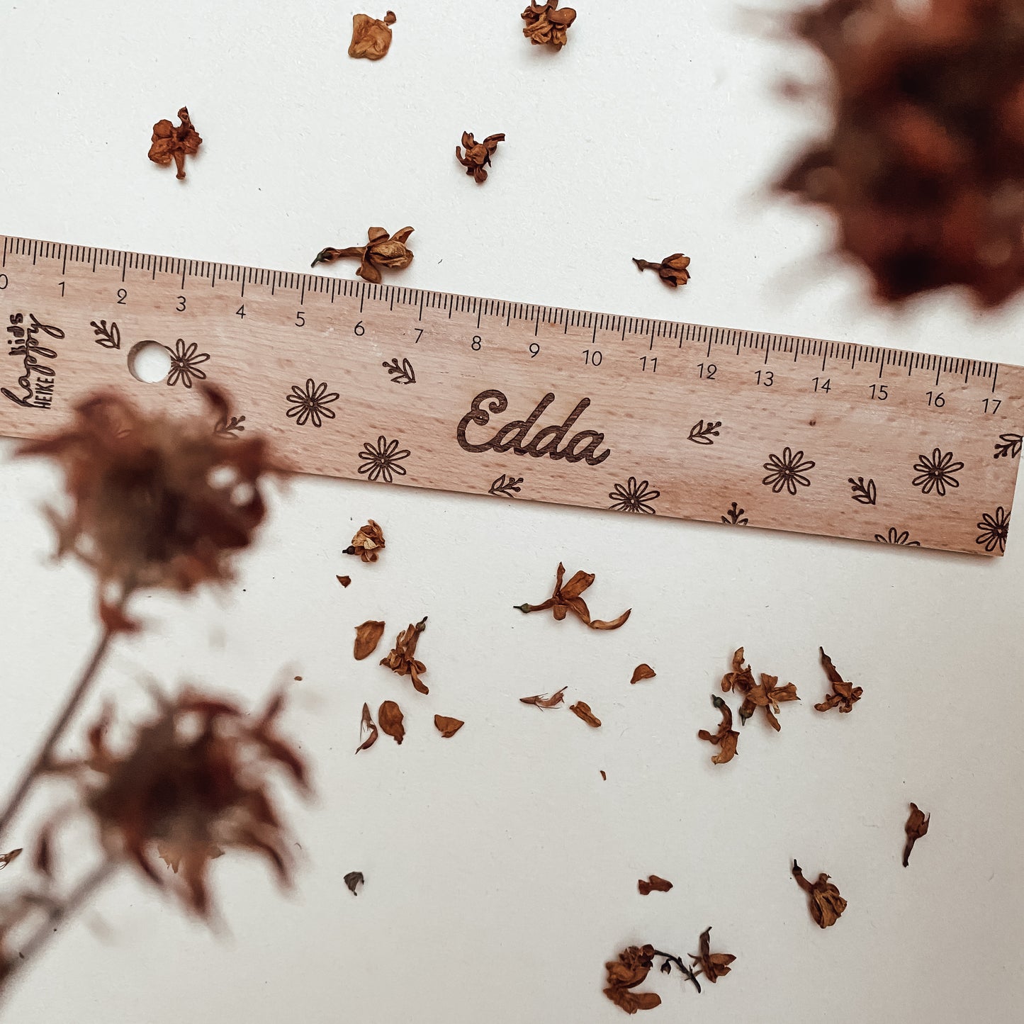 Lineal Blumenregen #personalisierbar