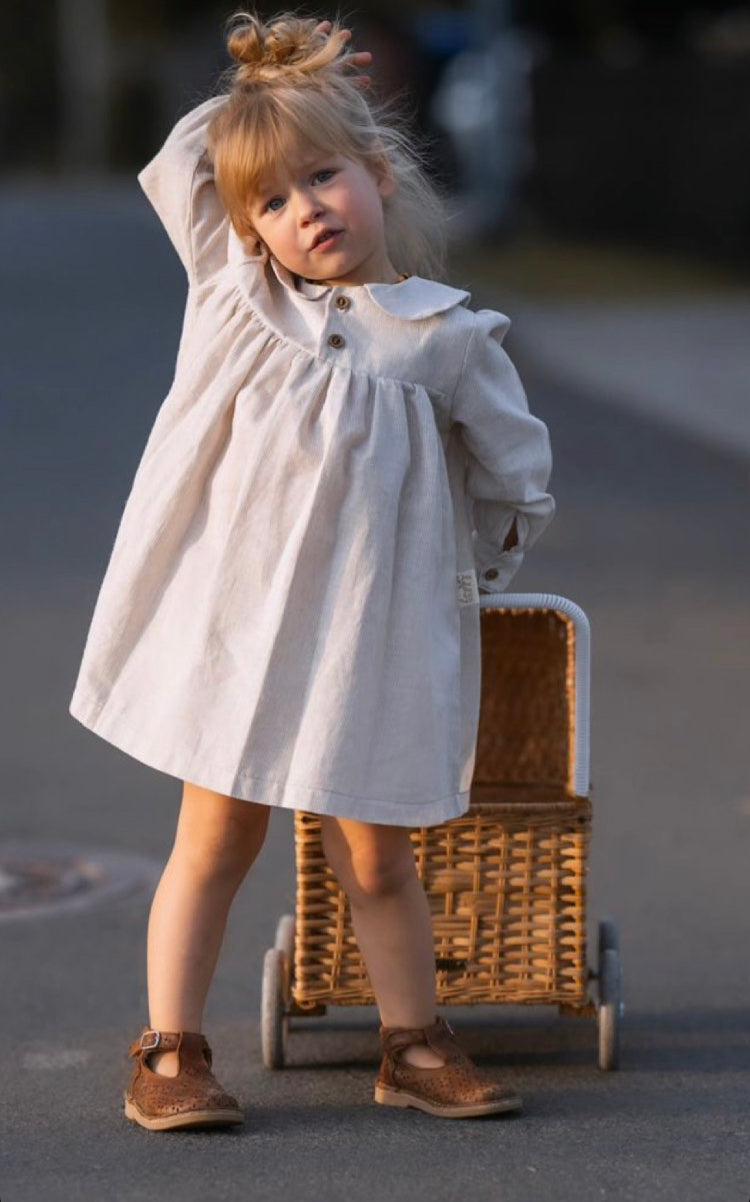 Romantisches Leinen Kleidchen#HD