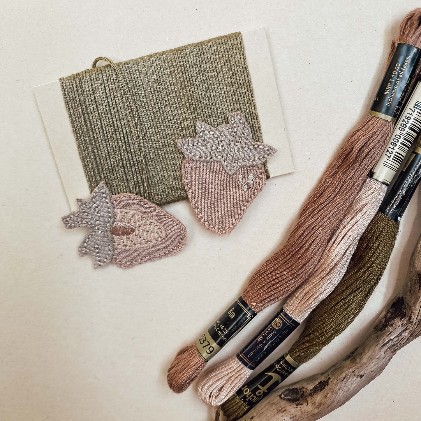 Stickdatei Set Erdbeeren