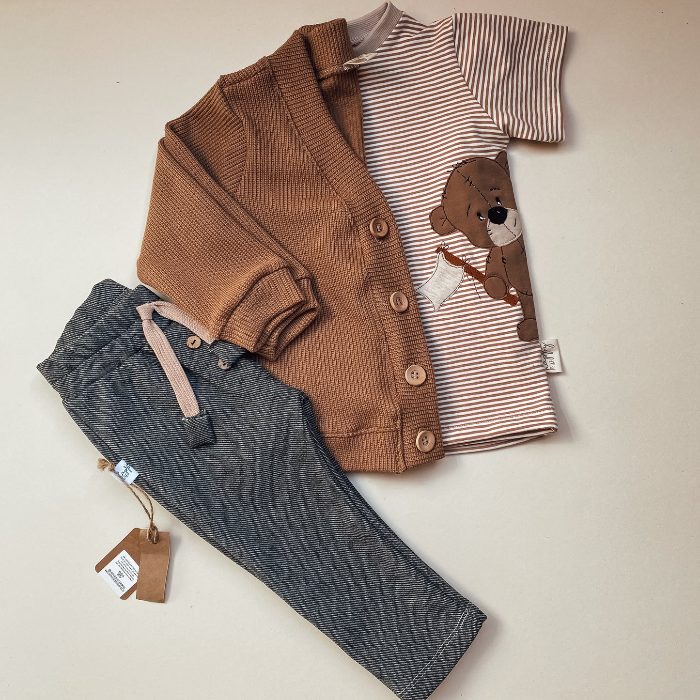 Basic Streifen-Shirt Kantenbär Paul #LY 1
