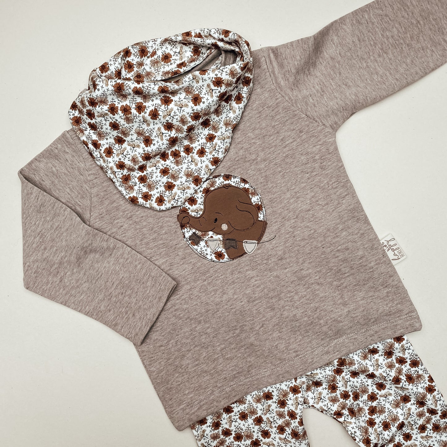 Langarm Shirt Basic Eli und Gitti #LY1