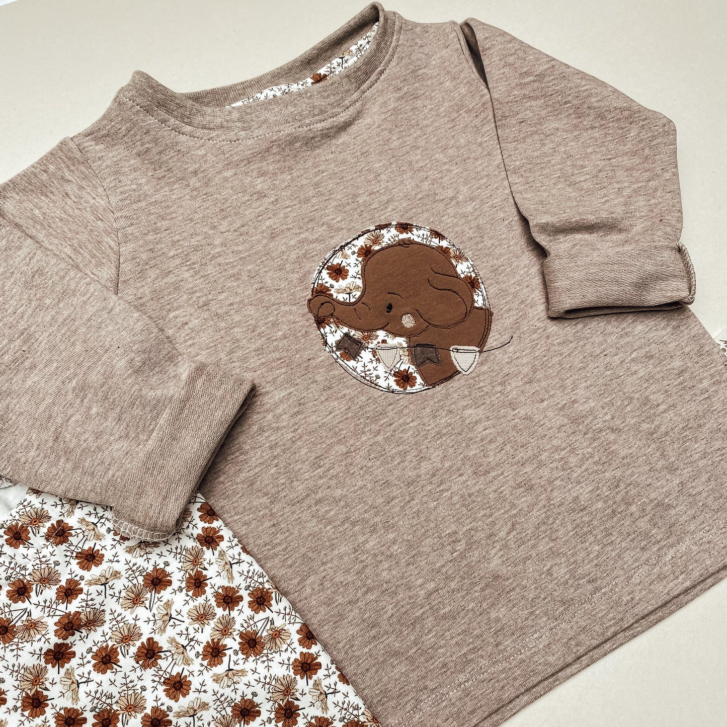 Langarm Shirt Basic Eli und Gitti #LY1