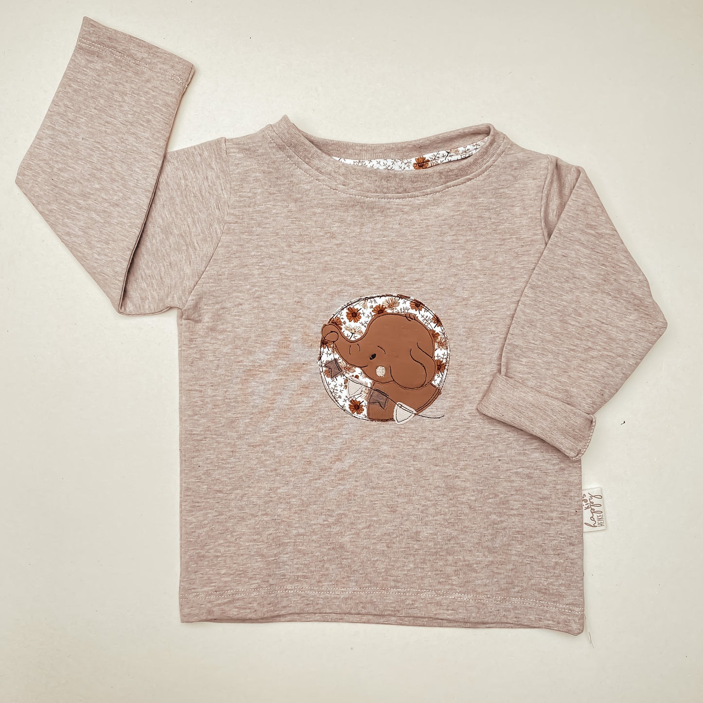 Langarm Shirt Basic Eli und Gitti #LY1