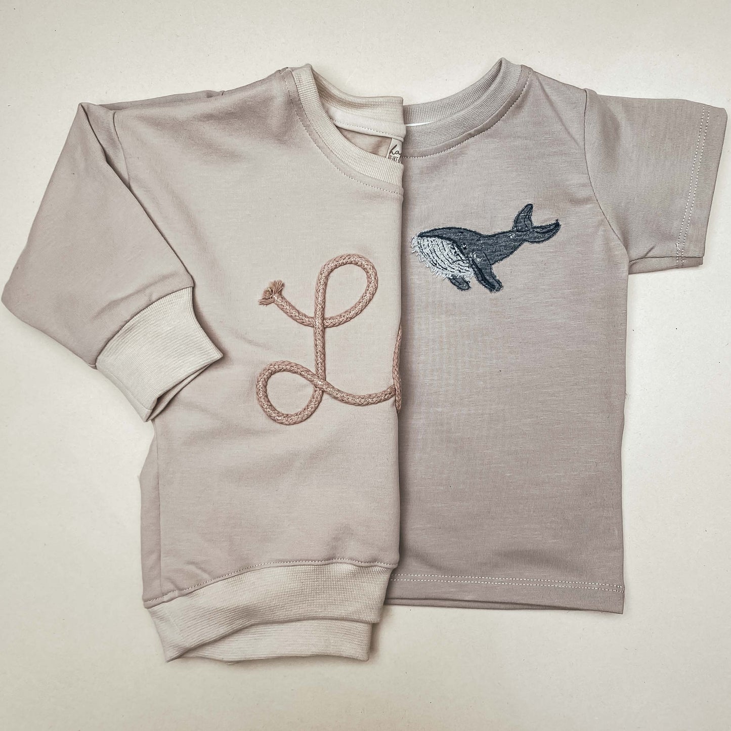 Basic T-Shirt aus Bio-Baumwoll-Jersey Wal Waldo #LY 1