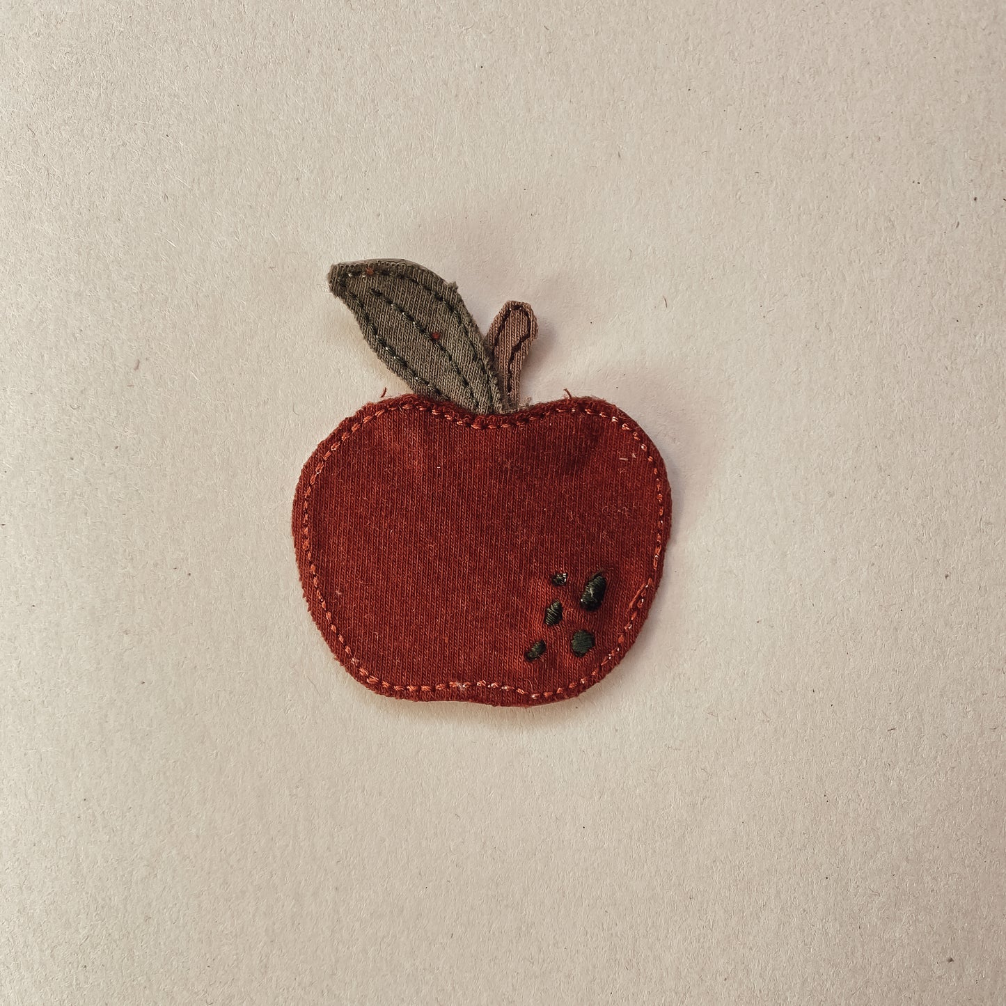 Bügelpatch Apfel im 3-er Set oder einzeln