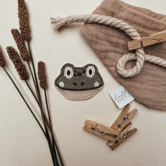 Stickdatei Frosch Mini
