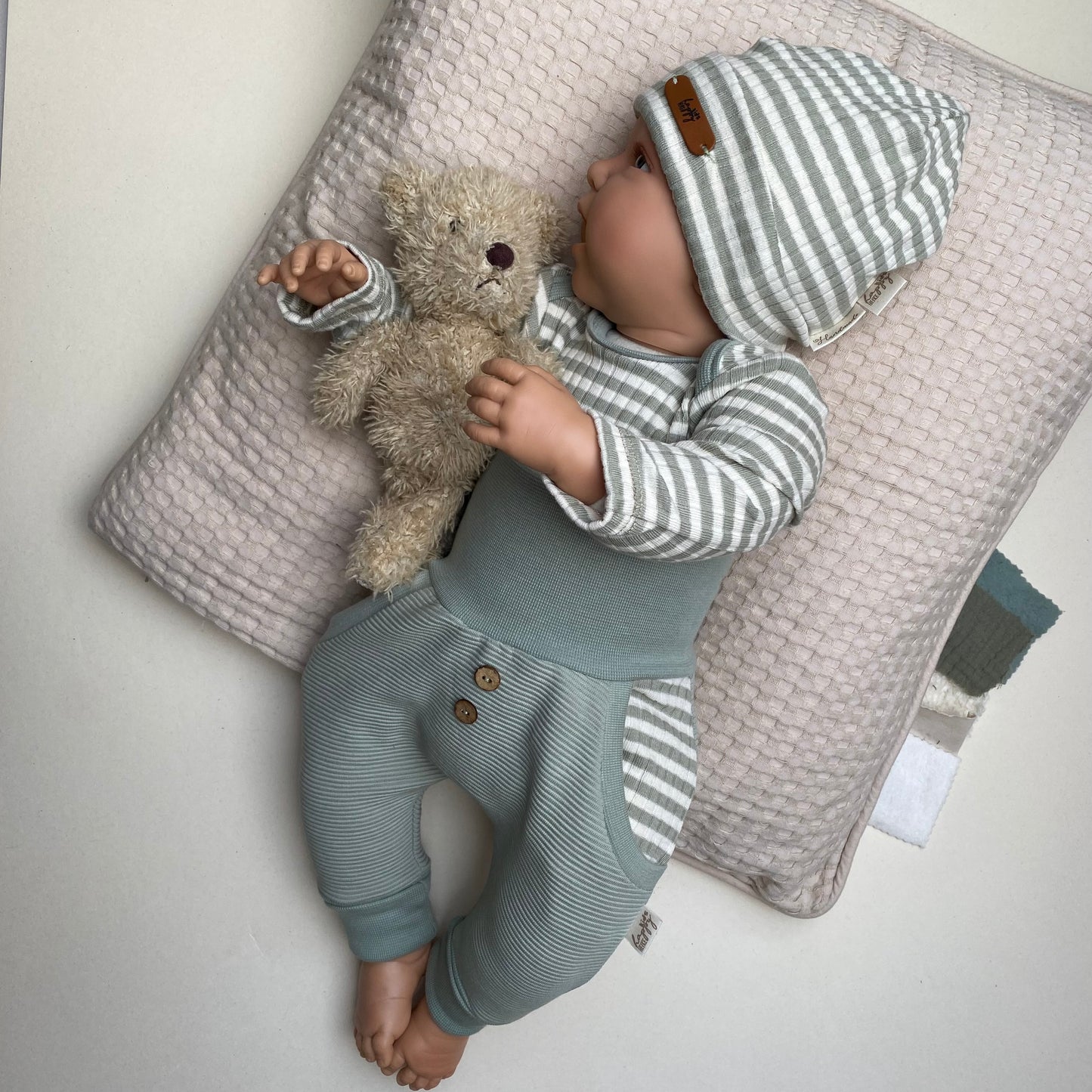 Baumwoll-Rib- Beanie in verschiedenen Farben #HH 2