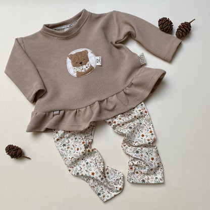 Rüschensweater  Kuschelbär mit passender Hose