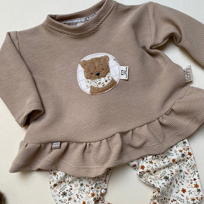 Rüschensweater  Kuschelbär mit passender Hose