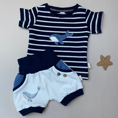 Maritimes Sommer Set Wal #LY