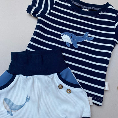 Maritimes Sommer Set Wal #LY