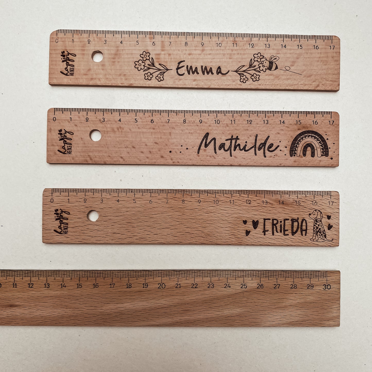Lineal Bienchen #personalisierbar