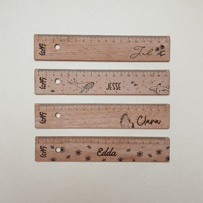 Lineal Blume #personalisierbar
