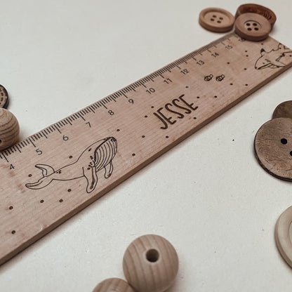 Lineal Meerestiere #personalisierbar