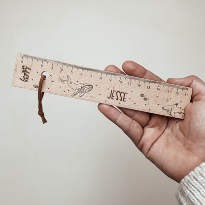 Lineal Meerestiere #personalisierbar