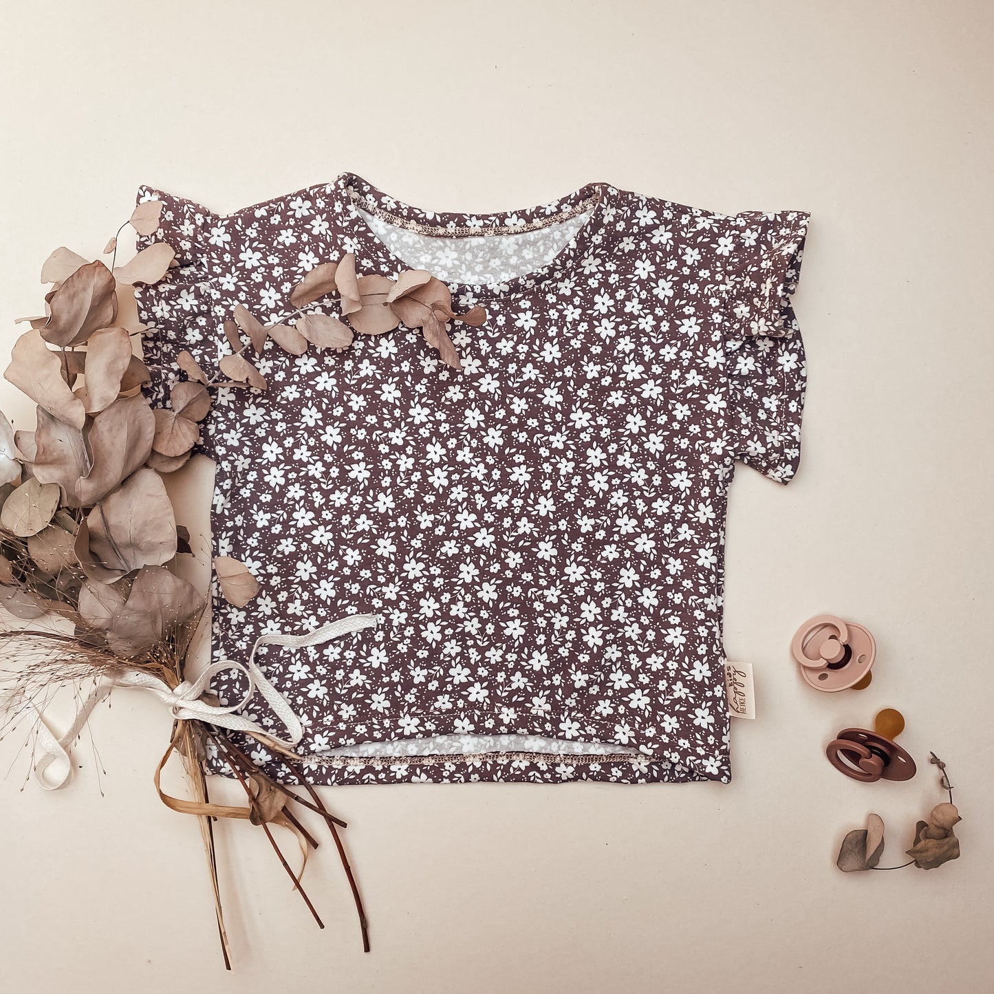 Sommershirt mit Rüschenärmel #LY