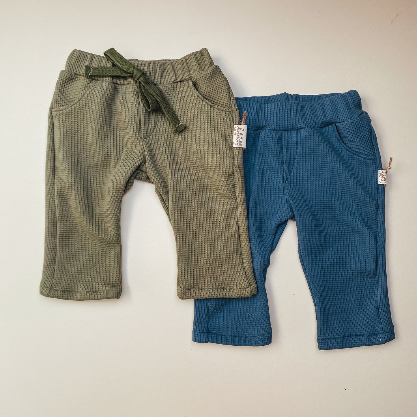 Waffelstrick Jersey Chino Hose # SW