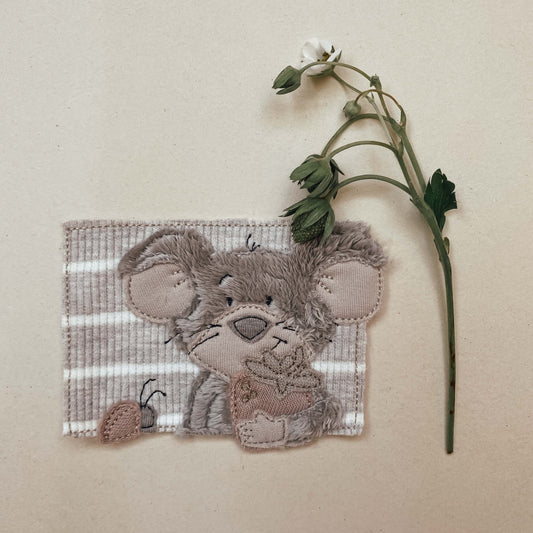 Set Stickdatei Patch Erdbeermaus Toni