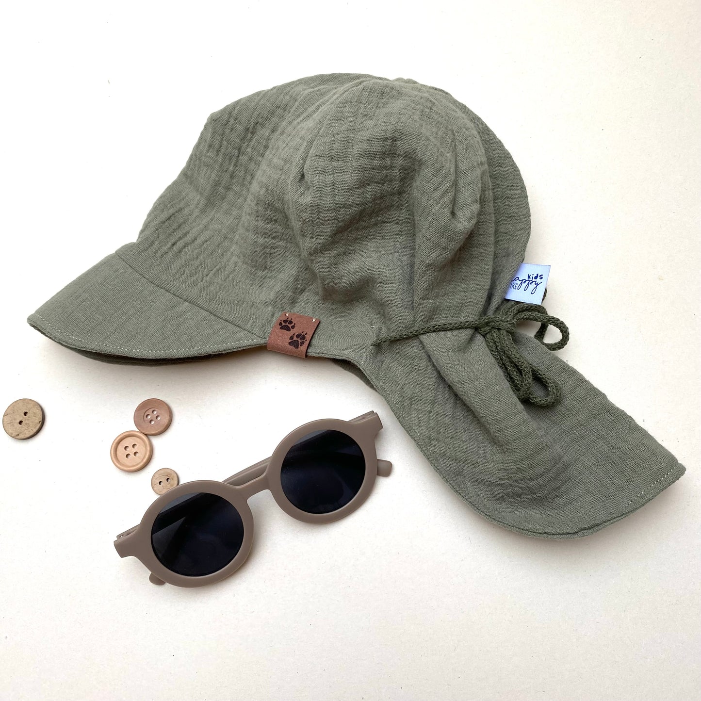 Sonnenhut Musselin unifarben #SM