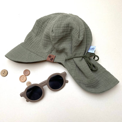 Sonnenhut Musselin unifarben #SM