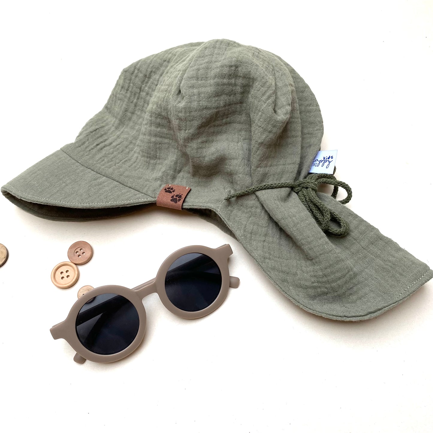 Sonnenhut Musselin unifarben #SM