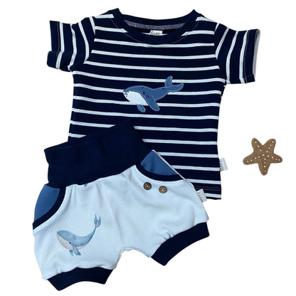 Maritimes Sommer Set Wal #LY