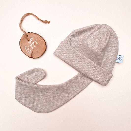 Rib- Jersey Beanie in verschiedenen Farben #HH 2