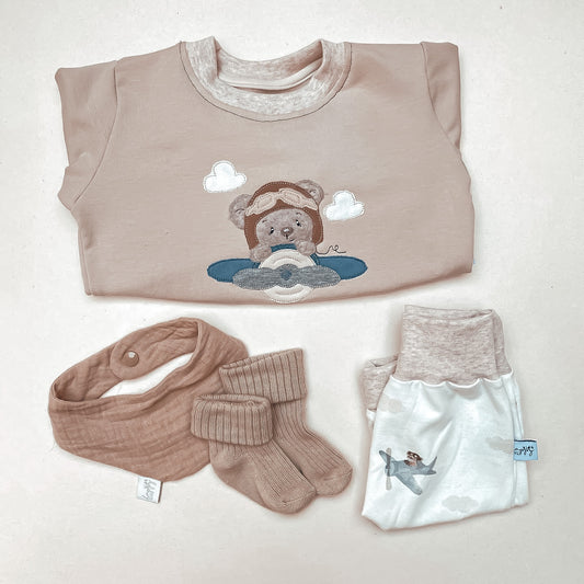 Sweater Oversized Fliegerbär  #LY4