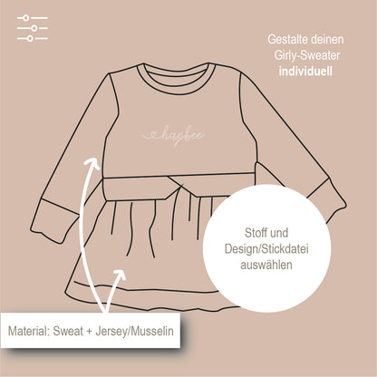 Girly -Sweater zum Konfigurieren